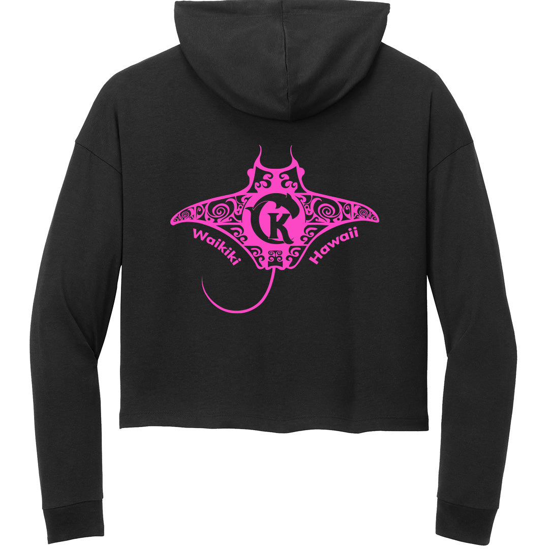 Women's Manta, Neon Pink Design