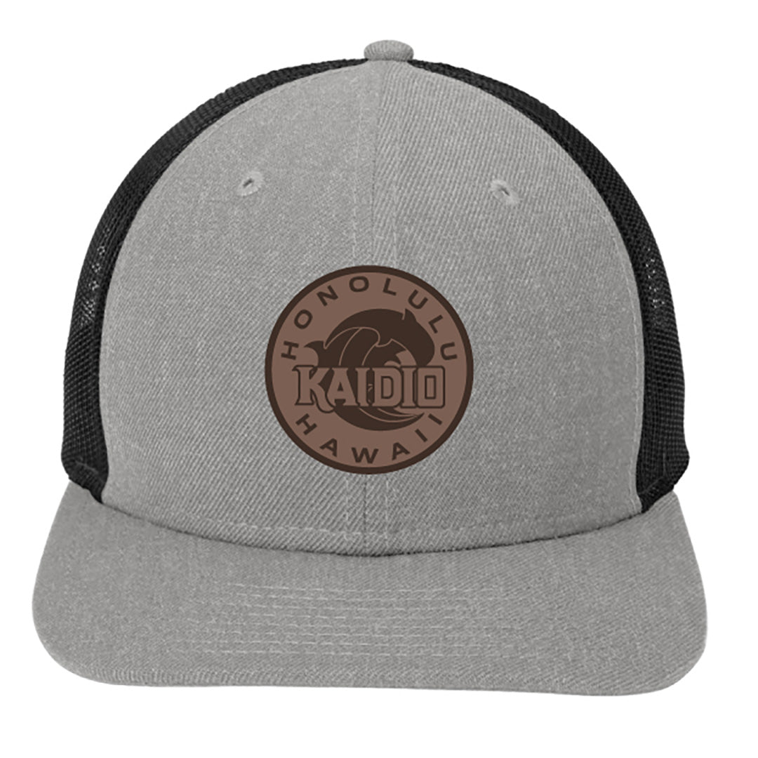 Kaidio Circle Leather Patch Snapback