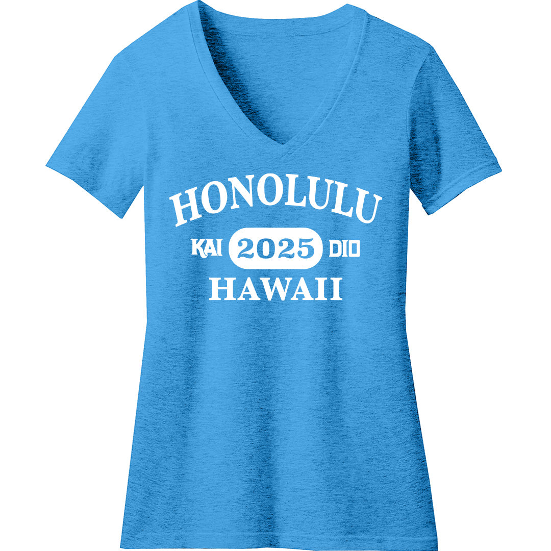 Honolulu 2025 Tee (Women's Blue)