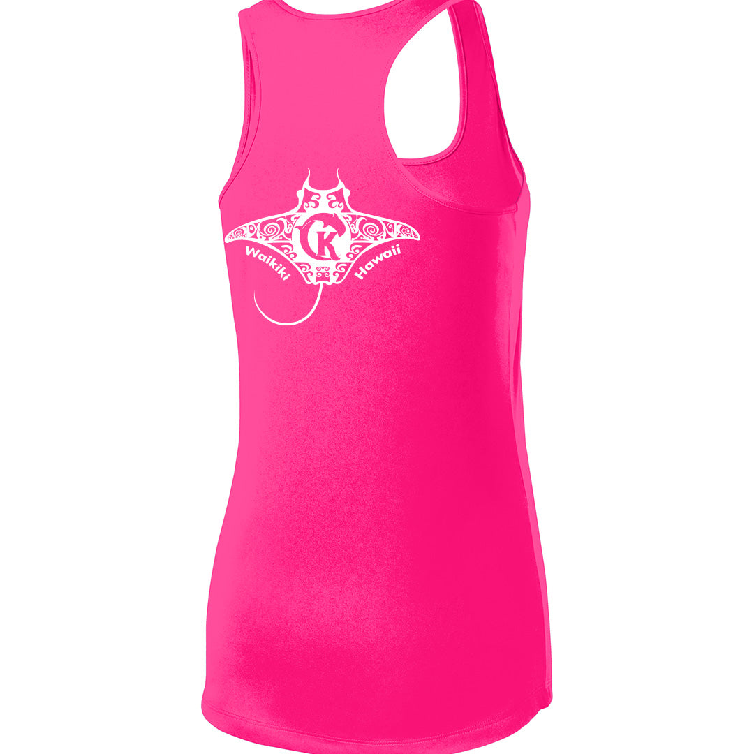 Manta Tank (Women's, Neon Pink)