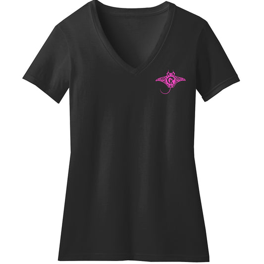 Manta Ray V-Neck Tee (Women's)